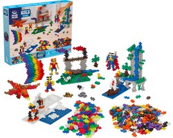 Plus-Plus Learn to Build 1200 delige bouwset - 3811 - Bouwspeelgoed - Constructiespeelgoed - Set met bouwstenen - Vanaf 5 jaar