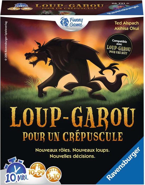 Loup-Garou pour une Nuit  Présentation 8d081e9501ec - Vidéos - Loup-Garou  pour une Nuit (2016) - Jeux d'Ambiance 