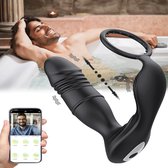 Luxe Prostaat vibrator mannen - Anaal vibrator - Prostaat massage vibrator - 3 trillende koppen - 3 in 1 - prostaat stimulator mannen buttplug & cockring - Anaal sexspeeltje voor mannen en koppels