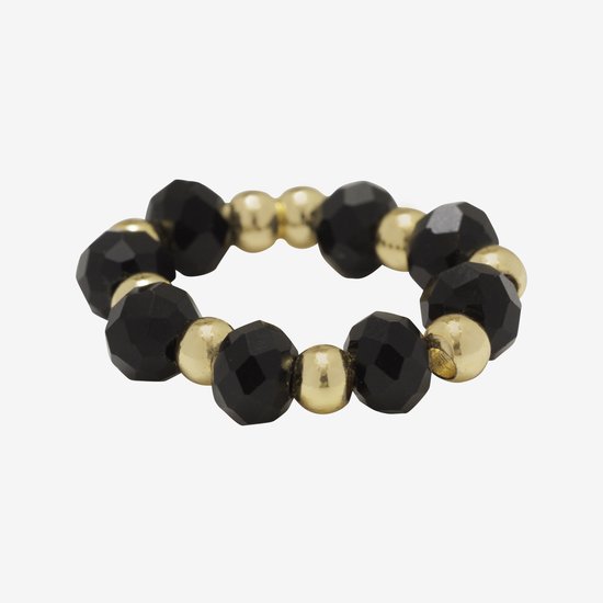 Essenza Mixed Beads Ring Gold