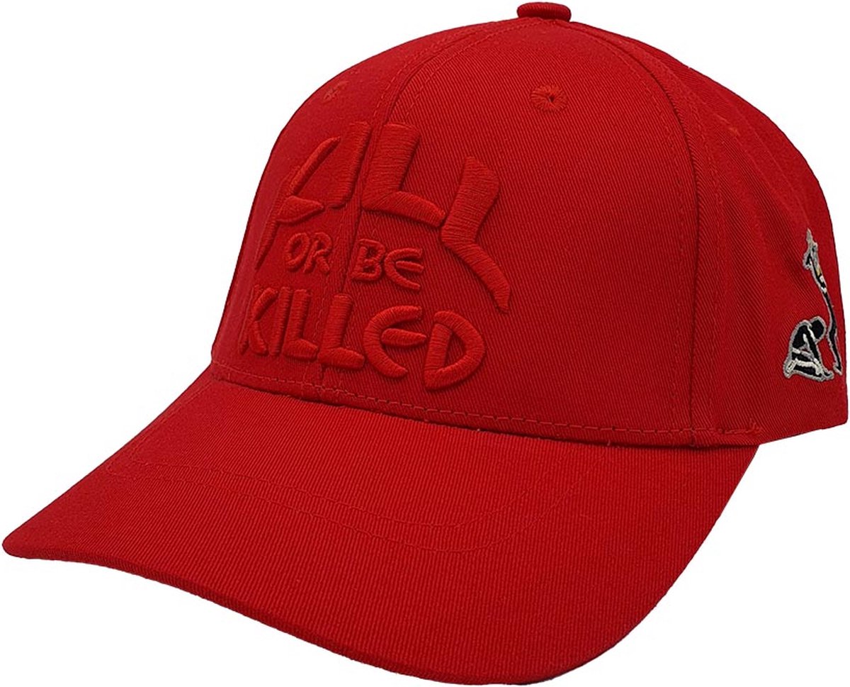 Lauren Rose - Kill or be Killed - Tattoo - Snapback Hat - Pet - One Size - Rood