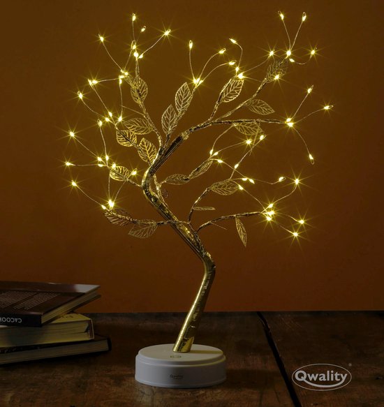 Arbre scintillant – Siècle des Lumières doré – Arbre lumineux LED –  Décoration – Arbre... | bol