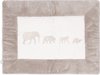 Jollein - Boxkleed 75x95cm - Speelkleed Baby - Animals - Nougat