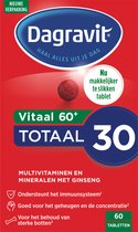 Dagravit Vitaal 60+ Multivitaminen - Ondersteunt het immuunsysteem (1) - 60 tabletten