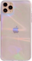 REBUS hoesje voor iPhone 13 Pro Max, (Tornasol) [polycarbonaat], Iriserende holografische harde koffer. (Clear)