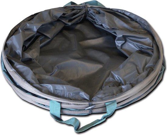 Tuinafvalzak opvouwbaar 100 liter inklapbaar, herbruikbaar. — afbeelding 3