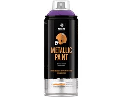 MTN metallic spuitverf - Violet - Ral 4011 - Decoratief - 400ml