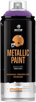 Peinture en aérosol pourpre métallique MTN - RAL 4011 - aérosol de 400 ml pour diverses utilisations, utilisable sur bois, plastique et métal