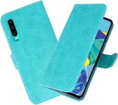 Bookstyle Wallet Cases Hoesje voor Huawei P30 Groen