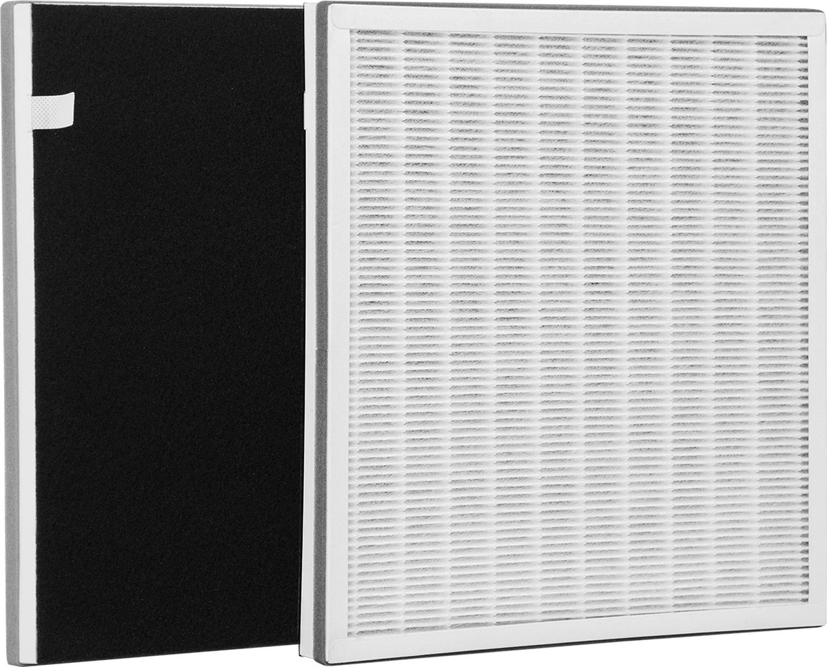 Webber AP8400/8410 - filter voor luchtreiniger - 28,5x4x30cm - HEPA 13 - zwart wit