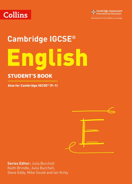 Cambridge IGCSE English Students Book Collins Cambridge IGCS ... - cover