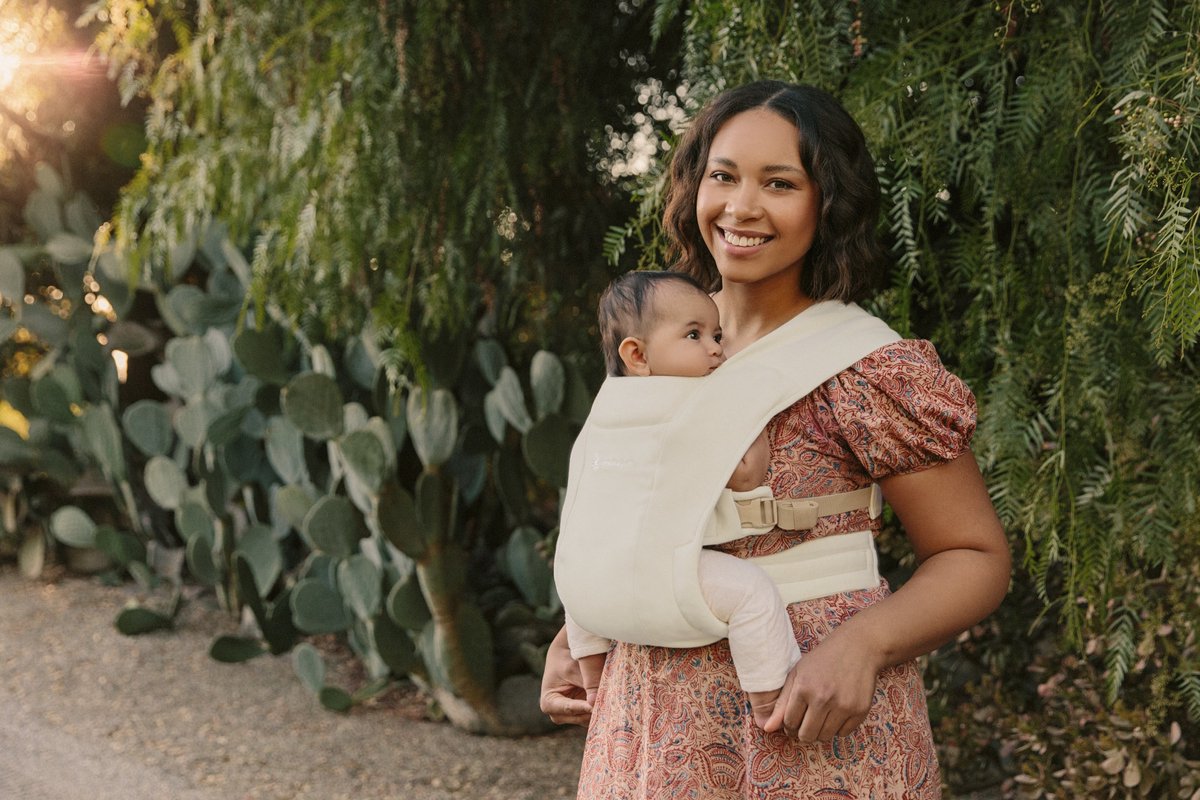 Ergobaby Embrace Babydraagzak - Cream - ergonomisch vanaf geboorte – foto 6