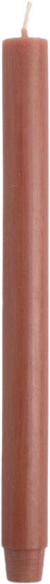 Rustik Lys - Dinerkaarsen (2,6 x 30 cm) - Antik Rosa (Brique) - Doos  20 stuks