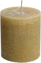 Rustik Lys - Rustieke stompkaars 'Cylinder' (Honey, Ø 10cm, 70 branduren)