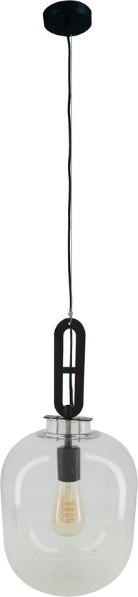 DKNC - Lampe à suspension verre - 30x30x52cm - Transparent