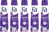 FA Deodorant spray luxurious moments 150ml - Multipak 5 stuks