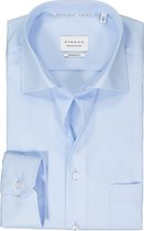 ETERNA modern fit overhemd - popeline - lichtblauw - Strijkvrij - Boordmaat: 46