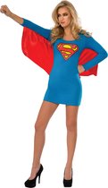 Rubies - Superwoman & Supergirl Kostuum - Uitdagende Girl Of Steel Supergirl - Vrouw - Blauw, Rood - Small - Carnavalskleding - Verkleedkleding