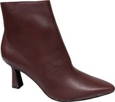 Tango Jude 1L Bordeaux Leather boot-korte laars hak-enkellaarsje hak MT 39