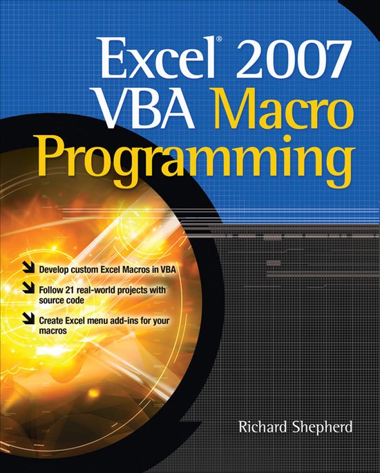 Excel 2007 Vba Macro Programming - cover