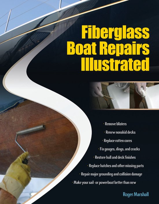 Fiberglass Boat Repairs Illustrated - cover