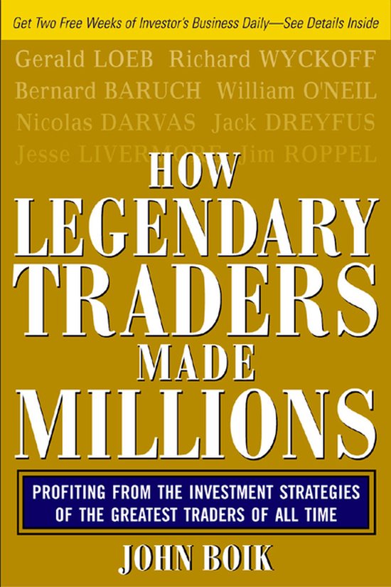 How Legendary Traders Made Millions - cover