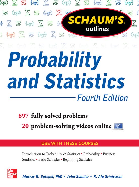Schaums Outline Probability & Statistics