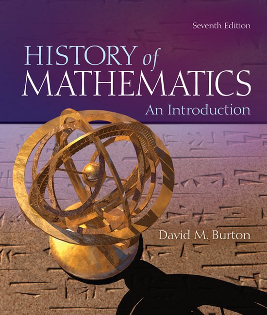 The History of Mathematics - cover