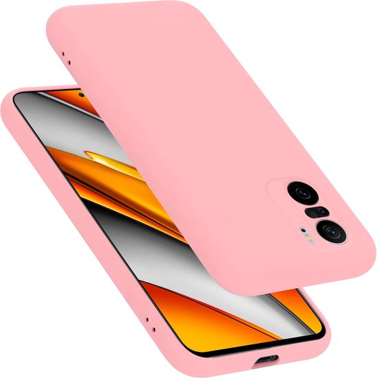 Coque Cadorabo compatible avec Xiaomi Mi 11i / POCO F3 en ROSE LIQUIDE - Coque de protection en silicone TPU flexible
