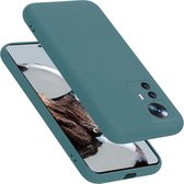 Cadorabo Hoesje geschikt voor Xiaomi 12T / 12T PRO in LIQUID GROEN - Beschermhoes gemaakt van flexibel TPU silicone Case Cover