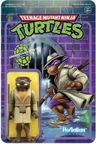 Teenage Mutant Ninja Turtles ReAction Action Figure Undercover Donatello 10 cm