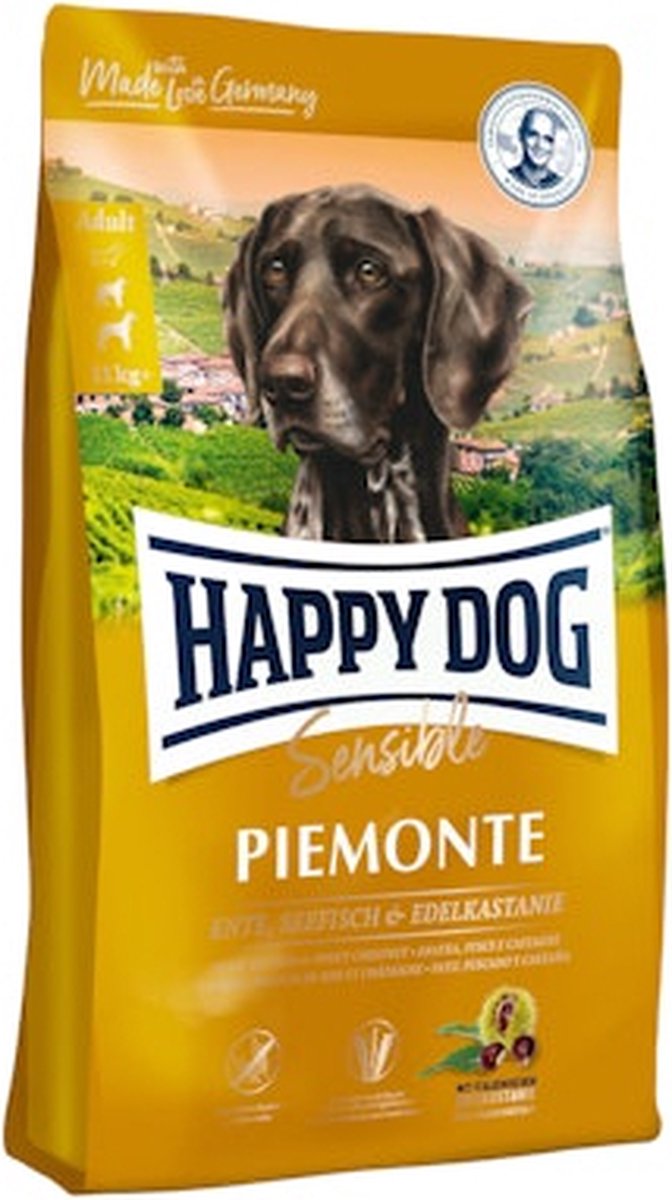 Happy Dog Happy Dog Grain Free Sensible Piemonte 4 kg - Hond