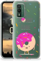 Smartphone hoesje Nokia XR21 Silicone Case Donut