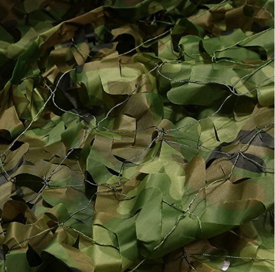 5x2 meter camouflage net groen - Tarp