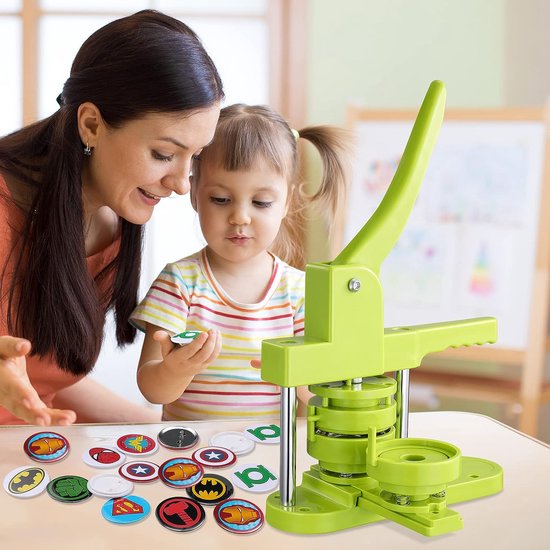 Elysium - Machine à boutons - Fabrication de boutons - Badge Maker - Incl. 300 pièces