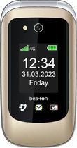 Beafon SL720I Champagne 4G senioren mobile telefoon met noodknop