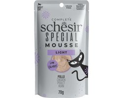 12x Schesir Special Cat Mousse Light Kip 70 gr