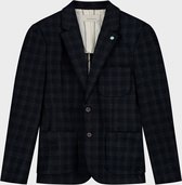 Dstrezzed Travel Check Blazer Colberts Heren - Blauw - Maat XL