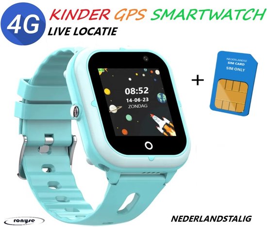4G Smartwatch enfants avec Whatsapp A partir de 7 ans - Montre GPS