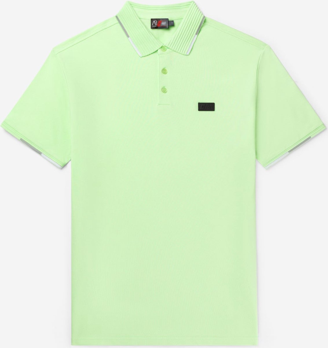 AB Lifestyle - Triple Coloured Polo | Pastel Green - Heren - Maat: M