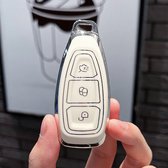 Ford – étui intelligent Wit pour télécommande sans clé, porte-clés pour Ford Fiesta Focus c-max S-max Galaxy Mondeo Ranger Transit Tourneo