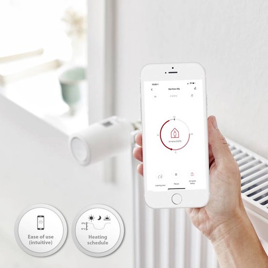 Thermostat de radiateur sans fil Danfoss Ally™