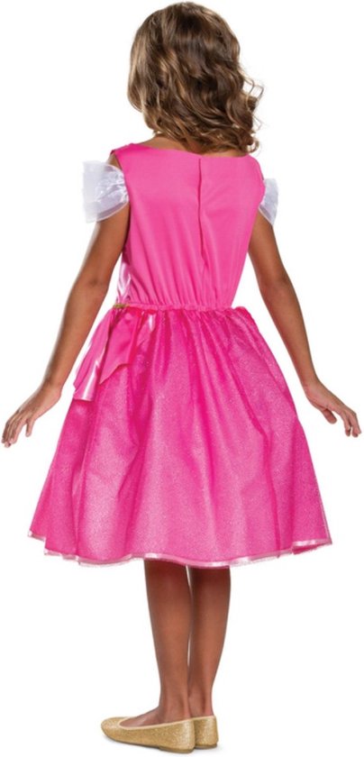 Smiffys - Disney Sleeping Beauty Aurora Deluxe Kostuum Jurk Kinderen - Kids tm 4 jaar - Roze