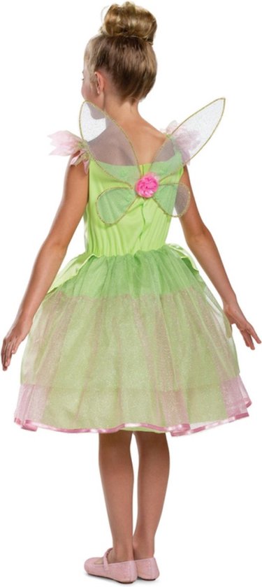 Foto: Smiffys disney tinker bell deluxe kostuum jurk kinderen kids tm 8 jaar groen