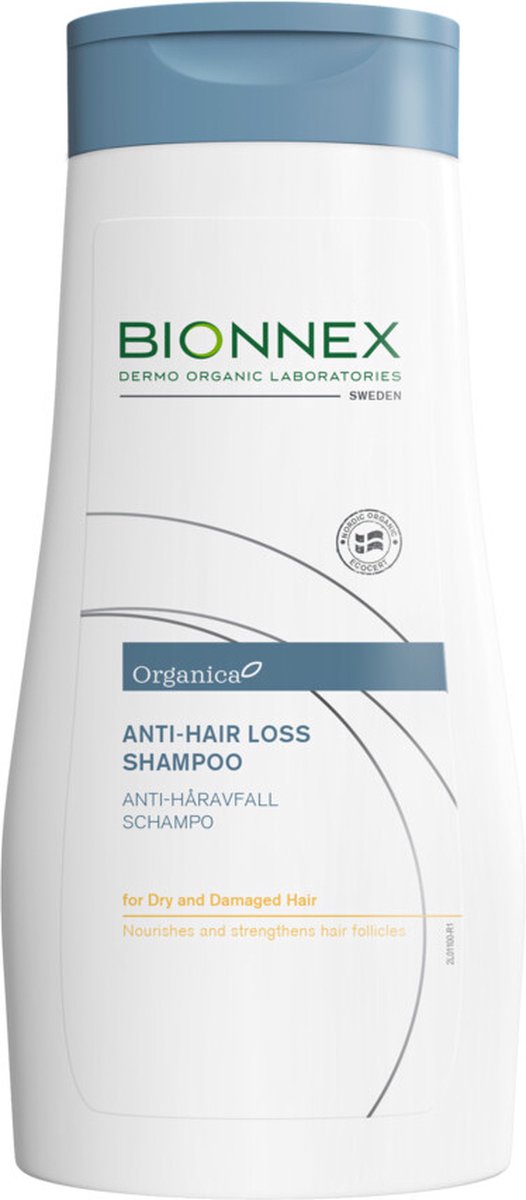 Bionnex Organica Anti-Haaruitval Shampoo Droog en Beschadigd Haar 300 ml