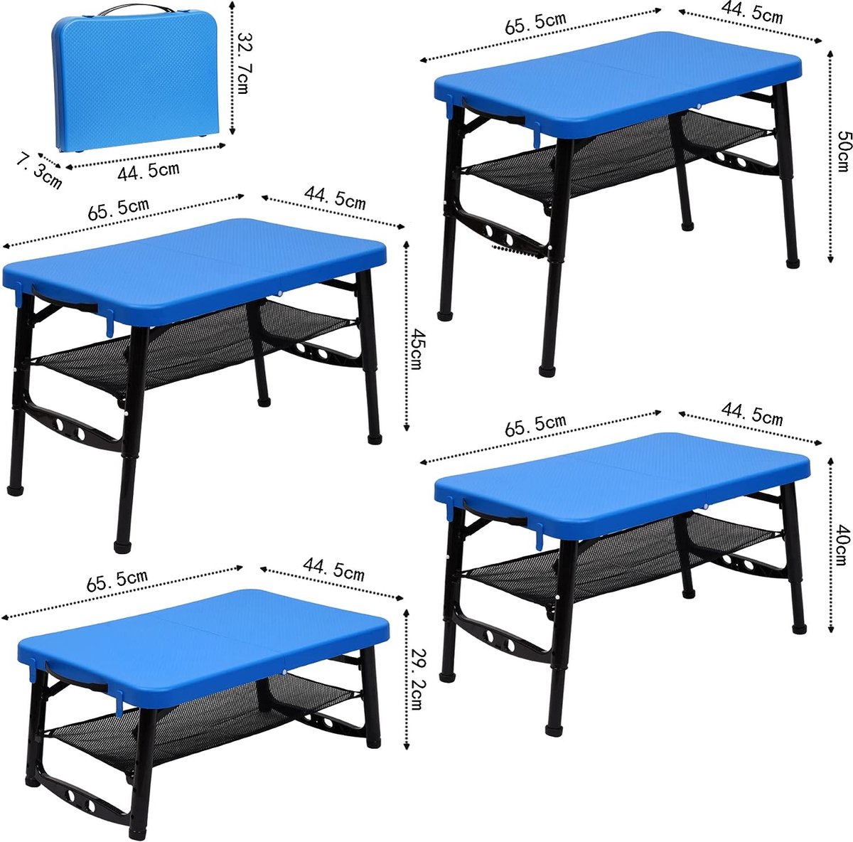 Kaptafel Voor 2 Plaatsen Incl. 2 In Hoogte Verstelbare Stoelen 20197 9