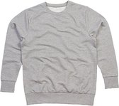 Unisex sweatshirt met lange mouwen Grey Melange - M
