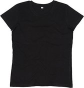 Damesshirt 'Essential T' met ronde hals Black - S