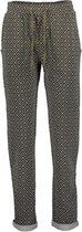 Blue Seven dames broek - 'jogging' broek dames - 263083 - groen/zwart - maat 42