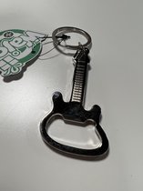 Gitaar Sleutelhanger Opener - Keychain - Guitar Opener Hanger - Bieropener - Flesopener Gitaar